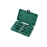 ราคา SATA 09306 ชุดไขควงแฉก ไขควงแบน ไขควงแฉกแบน 8 ตัวชุด A series แฉก#1 #2 แบน 5mm 6mm (42815000463)