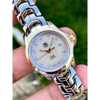 ราคา Tag heuer link 18 K white pearl diamonds 27 mm (22143252291)