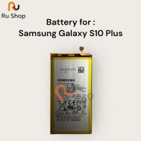 ราคา แบตเตอรี่ แท้ Samsung Galaxy S10 Plus G975F EB-BG975ABU 4100mAh (28130042958)