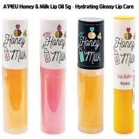 ราคา APIEU Honey & Milk Lip Oil 5g (Hydrating Glossy Lip Care) (41428370158)