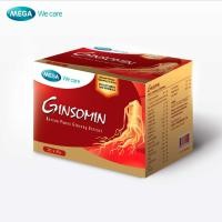ราคา MEGA We care เมก้าวีแคร์ GINSOMIN (20X8'S ) จินโซมิน 160 เม็ด (GM160I) (16092134333)