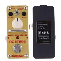 ราคา Radith AROMA AAS-3 AC Stage กีตาร์อะคูสติกจําลอง Mini Single Electric Effect Pedal พร้อม True Bypass (51656151542)