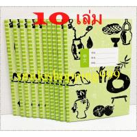 ราคา สมุดคัดจีน 10 เล่ม ตาราง ขนาด 16 x 16 มม. สมุดคัดลายมือ สมุดคัดอักษรจีน คัดญี่ปุ่น สมุด คัดจีน (สีเขียวลายใหม่) พร้อมส่ง (6762843891)