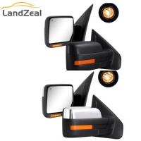 ราคา 1Pair Black Texture/Chrome 7221B-07-ESHP 7221C-07-ESHP Pickup Chrome Side Towing Mirror For 2007-20 (49604452239)