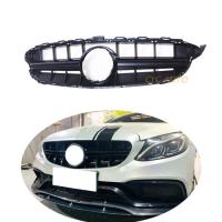 ราคา Front facelift Upgrade AMGS look front bumper grille for Mercedes Benz C CLASS W205 C205 Pre-LCI 20 (44178769262)