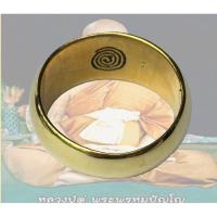 ราคา แหวนปลอกมีด แหวนพระ หลวงปู่ดู่ พ.ศ. 2532 เนื้อทองผสม ยันต์จม วัดสะแก จ.อยุธยา ทองเหลือง D (48902293254)