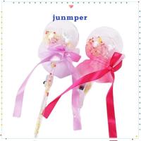 ราคา JUNMPER Rave ของเล่น Pop Ball Star Ball Magic ของขวัญแปลกของเล่นเด็ก Fairy กระพริบ Wands Cheering Stick Star Love Heart Light-up Magic Ball Wand (43471242828)