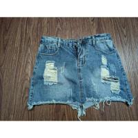 ราคา กระโปรงยีนส์สั้นฉีกกระโปรงยีนส์สั้นพร้อมกางเกงด้านในกระโปรงยีนส์สั้นมือสอง (55453814335)