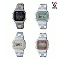 ราคา CASIO นาฬิกาข้อมือ Digital รุ่น A168WGG-1B | A168WA-3AY | A168WA-5AY | A168WA-8AY (56702817269)