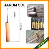 ราคา เข็มแต่เพียงผู้เดียว / เข็มพื้นรองเท้า / เข็มเย็บรองเท้าด้ามจับสีเหลือง (27815226843)