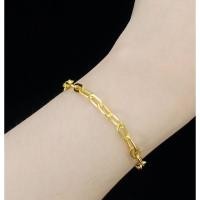 ราคา #สร้อยข้อมือเศษทองหุ้มลายโซ่ (28352596606)