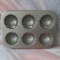 ราคา กระทะแม่พิมพ์เค้กลายเปลือกหอย 6cups (29509943377)