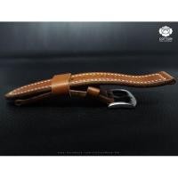 ราคา สายนาฬิกาหนังแท้พร้อมบัคเคิล Cotton Rose Handmade. รับประกัน 1 ปีเต็ม (7514231433)