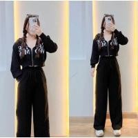 ราคา ของใหม่ - ชุดเซทฮู้ดแขนยาว GW + กางเกงวอร์ม (53903186423)