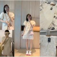 ราคา เดรสผ้าลูกไม้ฉลุสีขาวครีม ป้ายypy creamy white lace พร้อมส่ง (20688160087)