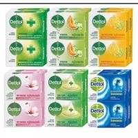 ราคา Dettol เดทตอล สบู่ก้อนแอนตี้แบคทีเรีย 60- 65 กรัม 1 ก้อน เดทตอล (19793309708)