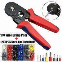 ราคา COD ชุดคีมย้ำหางปลากลม หางปลากลม คอร์ดเอ็น CORD END แบบบรรจุกล่อง แบบ 400ชิ้น / 1,250 ชิ้น+คีมย้ำ (46106135852)