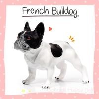 ราคา โมเดล ตุ๊กตาน้องหมา เฟรนช์ บูลด็อก :: French bulldog :: ตุ๊กตาจำลอง เรซิ่น น่ารัก รายละเอียดดี ตุ๊กตาเหมือนจริง (6548312361)