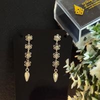 ราคา ต่างหูเงินแท้ ดอกพิกุลเรียงแถว ช่างสุโขทัย (41474996842)