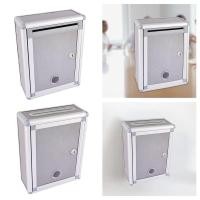 ราคา [beqowt] กล่องข้อเสนอแนะติดผนังพร้อมกุญแจ 8x3.7x11 นิ้ว กล่องคอนสแตนด์ กล่องตัวอักษรสําหรับใส่ซองจดหมาย งานกระดาษ หนังสือพิมพ์ ทนทาน (46405414493)