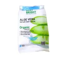 ราคา Baby Bright Aloe Vera Serum Wet Tissue 25 Sheets เบบี้ไบร์ท ทิชชู่เปียก เซรั่มทิชชู่ว่านหาง (42274283325)