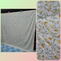 ราคา ปลอกที่นอน ปลอกผ้าห่ม คลุมเตียงได้ค่ะ 6.5×6.5ฟุต มือสอง(ทำความสะอาดแล้วค่ะ) (12137829545)