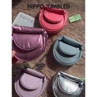 ราคา พร้อมส่ง กระเป๋าใส่zflip5 Flap mug bag mini lambskin SAMO ONDOH ของแท้ 100% จากเกาหลี (20282324781)