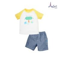 ราคา Amusant ชุดเสื้อ-กางเกง เด็กเล็ก สำหรับ 6 เดือน-8 ปี EH1K74 (29781530945)