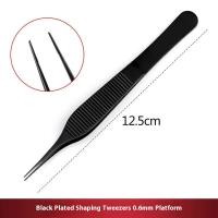 ราคา Edison Tweezers Nasal comprehensive surgery double eyelid thread embedding surgical tool toothed tweezers with hook twee (27619836932)
