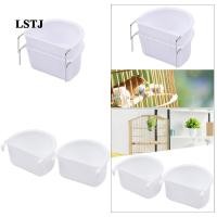 ราคา [Lstjj] กรงนกแขวนถ้วยป้อนทําความสะอาดง่าย PP อาหารจานชามกลางแจ้งป้อนนกสําหรับนกแก้วและนกแก้ว (55154669741)