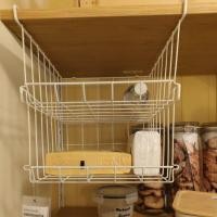 ราคา IKEA,แท้,ตะกร้าแขวนบนชั้น,เก็บของ,อิเกีย,อีเกีย,ikea,ตะกร้าแขวนใต้ชั้น,basket,observator,ตระกร้าเหล็ก (16714324727)