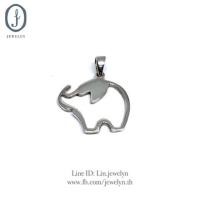 ราคา จี้รูปช้างฉลุ ทำจากเงินแท้ (Silver 925) (2305251832)