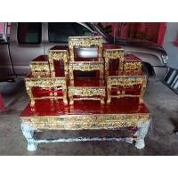 ราคา โต๊ะหมู่บูชา หมู่ 9 หน้า 8 ปิดทอง ร่องกระจก (7554147024)