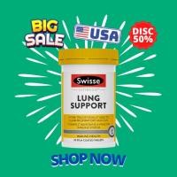 ราคา Imported from USA Swisse Ultiboost Lung Health Support 90 Tablets อัลต้าบูส อาหารเสริม บำรุงปอด 90 เม็ด (40251404948)