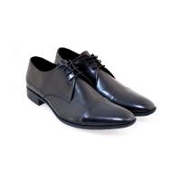 ราคา Saramanda รุ่น 147059 รองเท้าทำงานผู้ชายหนังแท้ แบบผูกเชือก สีดำ (1913033341)