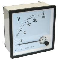 ราคา โวลท์มิเตอร์ ขนาด 96x96มม. AC มิเตอร์ พาแนลมิเตอร์ แบบอนาล็อค 0-300V/0-500V BFV-96 (3642294751)