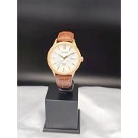 ราคา ALBA นาฬิกาผู้ชาย รุ่น AS9584X1 เรือนพิ้งโกลด์ สายหนังแท้ ( Quartz ) กล่อง-ใบรับประกัน (24747334513)