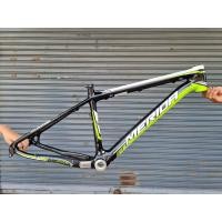 ราคา เฟรมเช็ตเสือภูเขาคาร์บอนสำหรับล้อ 26 นิ้ว MERIDA O-NINE โฉมปี 2014 สีดำตัดเขียวคาดขาว #ขนาดไซส์16" ของแท้ Cycle Sport (10561822411)