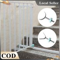 ราคา เหล็กความปลอดภัยประตูแกน Rod อะแดปเตอร์สําหรับทารกสัตว์เลี้ยงบันได Y รูป Uv ผู้ถือ Gate Connector (43567810610)