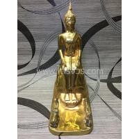 ราคา พระพุทธรูป พระประจำพุธกลางคืน พระประจำวัน พระทองเหลือง หน้าตัก 5 นิ้ว (2340991721)