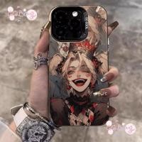 ราคา แฟชั่นสีดำโจ๊กเกอร์สาวซิลิโคนสุดหรูเย็น เคสไอโฟน 16 11 7Plus 13 14 15 12 Pro Max XR X XS Max 16 7 14 8 Plus SE เคส (29274104517)
