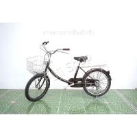 ราคา จักรยานแม่บ้านญี่ปุ่น - ล้อ 20 นิ้ว - เกียร์ดุม 3 สปีด - สีน้ำตาล [จักรยานมือสอง] (42952874613)