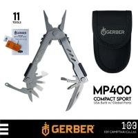 ราคา คีม GERBER แท้ รุ่น MULTI-PLIER 400 COMPACT SPORT 11 Functions กระทัดรัด พกพาสะดวก มาพร้อมกระเป๋าผ้าไนล่อน (23251601860)