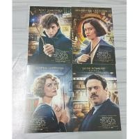 ราคา (ยกชุด 4 ใบ) โปสการ์ด Fantastic Beasts and Where to Find Them Postcard สัตว์มหัศจรรย์และถิ่นที่อยู่ (21082036303)