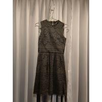 ราคา ชุดเดรสลูกไม้ สีดำ ชุดสุภาพ งานป้าย H&M ไซส์ S (25240529371)
