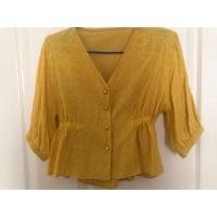 ราคา เสื้อลูกไม้ สีเหลือง (2215428316)