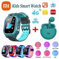 ราคา Xiaomi Kids Smart Watch SOS Antil-lost GPS Location Camera Sim Card Call IP67 Waterproof Smart Watch For Ios Android Kids Gift (24645135524)