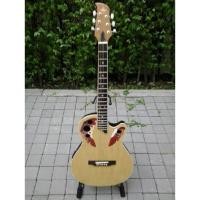 ราคา กีต้าร์โปร่ง ไฟฟ้า หลังเต่า Plato ทรงOvation Guitar - Cutaway 38 นิ้ว (55850770495)