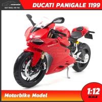ราคา สินค้าขายดี โมเดลรถบิ๊กไบค์ DUCATI Panigale 1199 สีแดงดำ (Scale 1:12) โมเดลดูคาติ พานิกาเล่ ของสะสม Maisto (61426125)