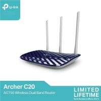ราคา TP-Link Archer C20 เราเตอร์ AC750 Wireless Dual Band Router (เราเตอร์ปล่อยสัญญาณเร็ว แรง เสถียร) (24587791943)